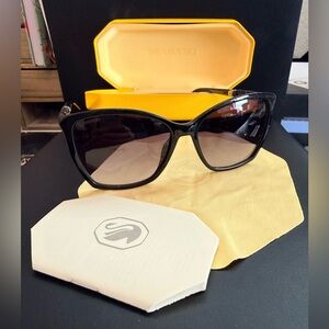New Swarovski SK0148 sunglasses cat-eye style frame